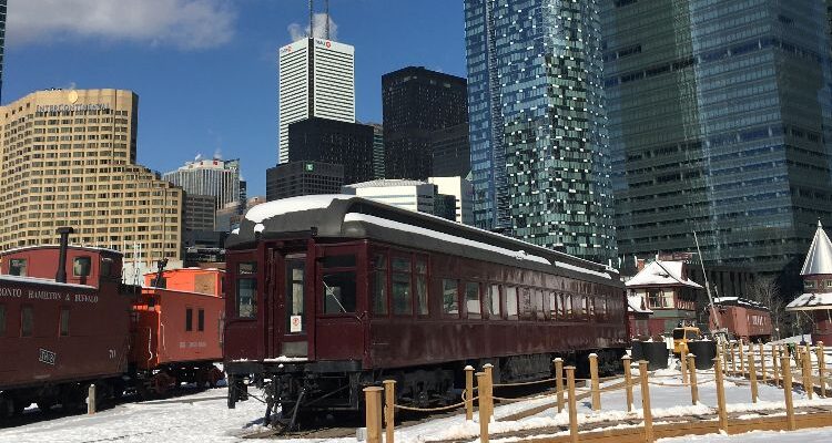 Volunteers worked extensively on Cape Race, the solarium-lounge car pictured here, in 2020.